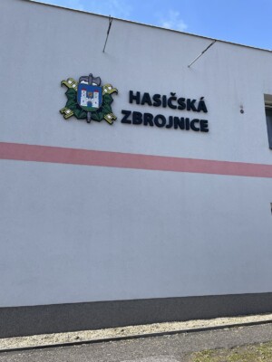 3D nápis z polystyrenu